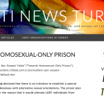 Towards A Homosexual-Only Prison