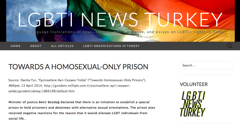 Towards A Homosexual-Only Prison