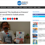EU-sponsored ‘The Handbook on Prisoners’ Rights’ not allowed in Turkish prisons