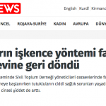 90’ların işkence yöntemi falaka cezaevine geri döndü
