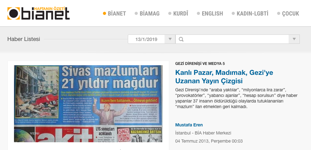 Gezi Direnişi ve Medya – 5