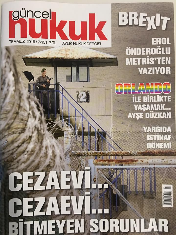 Türkiye’de Mahpus Olmak ve Özel İhtiyaçları Olan Mahpuslar STÖ’lerin Sorumluğu ve Devletin Görevleri