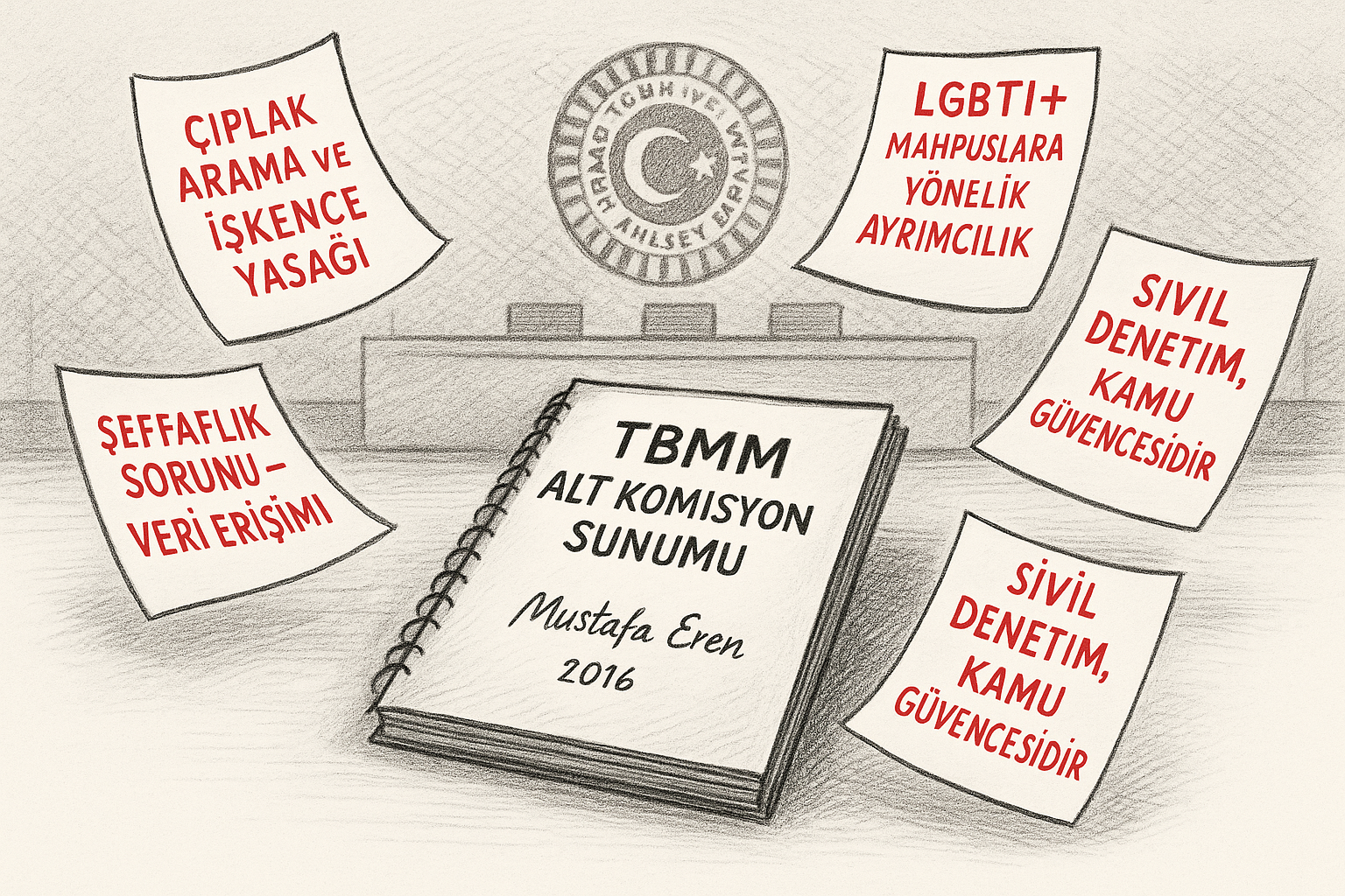 TBMM Hükümlü ve Tutuklu Hakları Alt Komisyonu’nda Dile Getirdiğim Görüşler