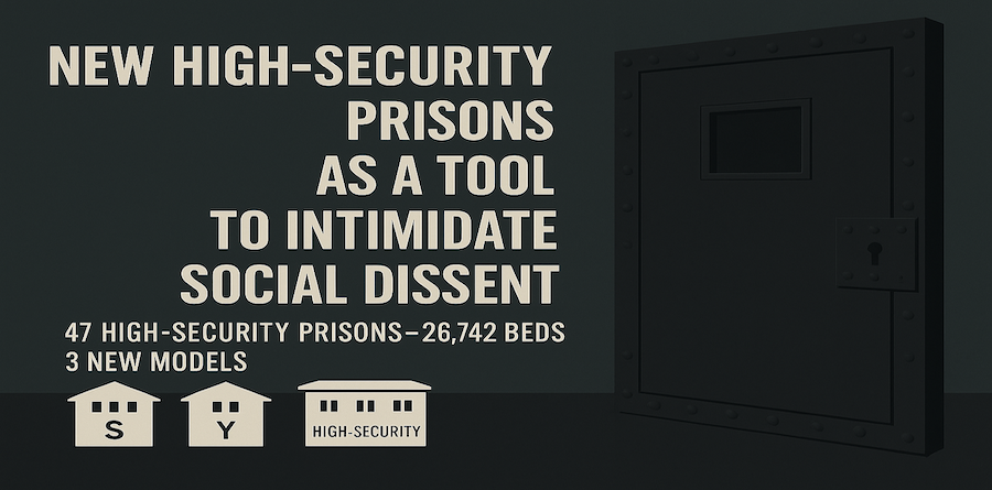 New High-Security Prisons as a Tool to Intimidate Social Dissent
