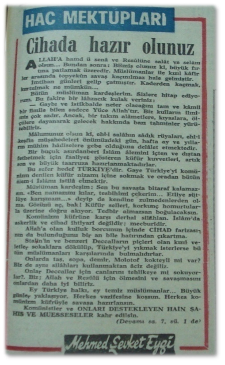 Bugün — İslam komandoları