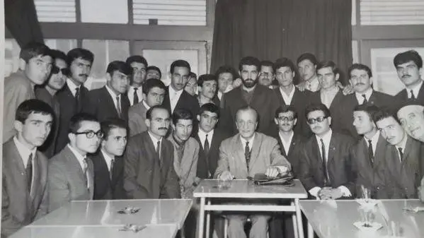 Necip Fazıl Kısakürek'in Kayseri Büyük Doğu Cemiyeti ziyareti